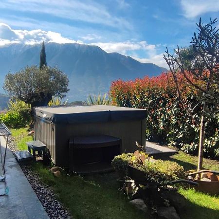 Magic Garden With Jacuzzi-Pool And Luxury Lake Como View Лено Екстериор снимка