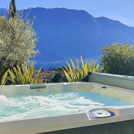 Magic Garden With Jacuzzi-Pool And Luxury Lake Como View Лено Екстериор снимка